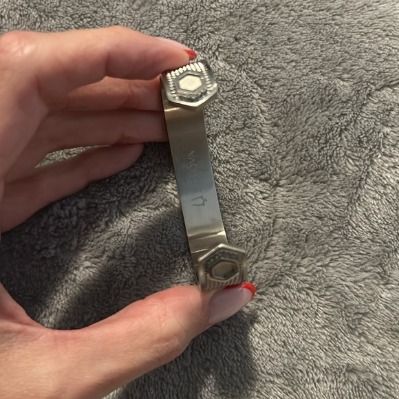 Unisex SS cuff Bulova bracelet - Picture 5 of 5